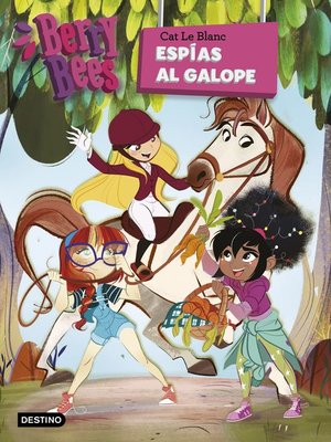 cover image of Espías al galope